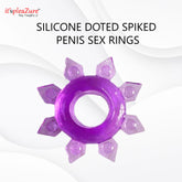 Itspleazure Spiked Silicone Penis Delay Ring